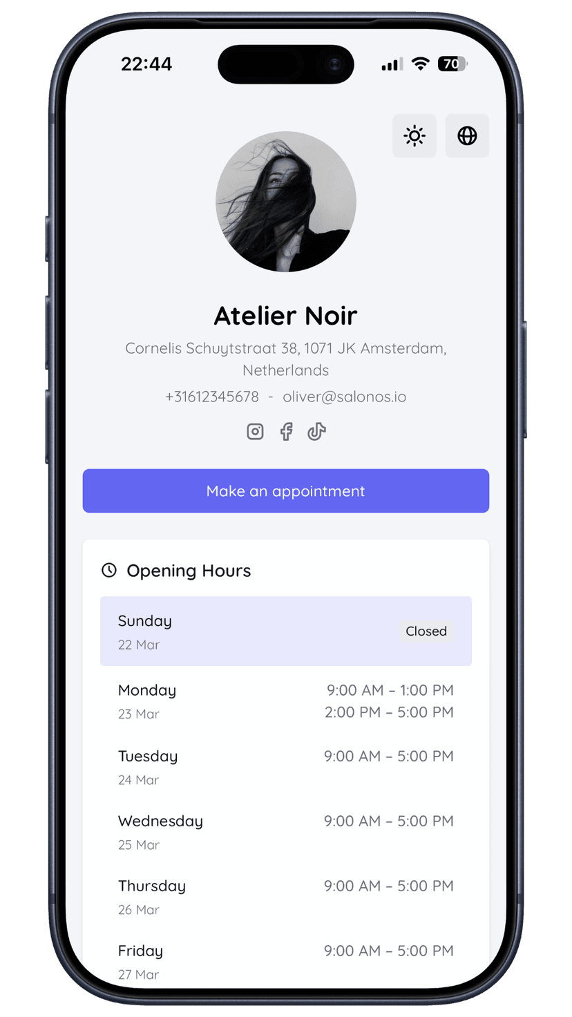 Indigo booking page